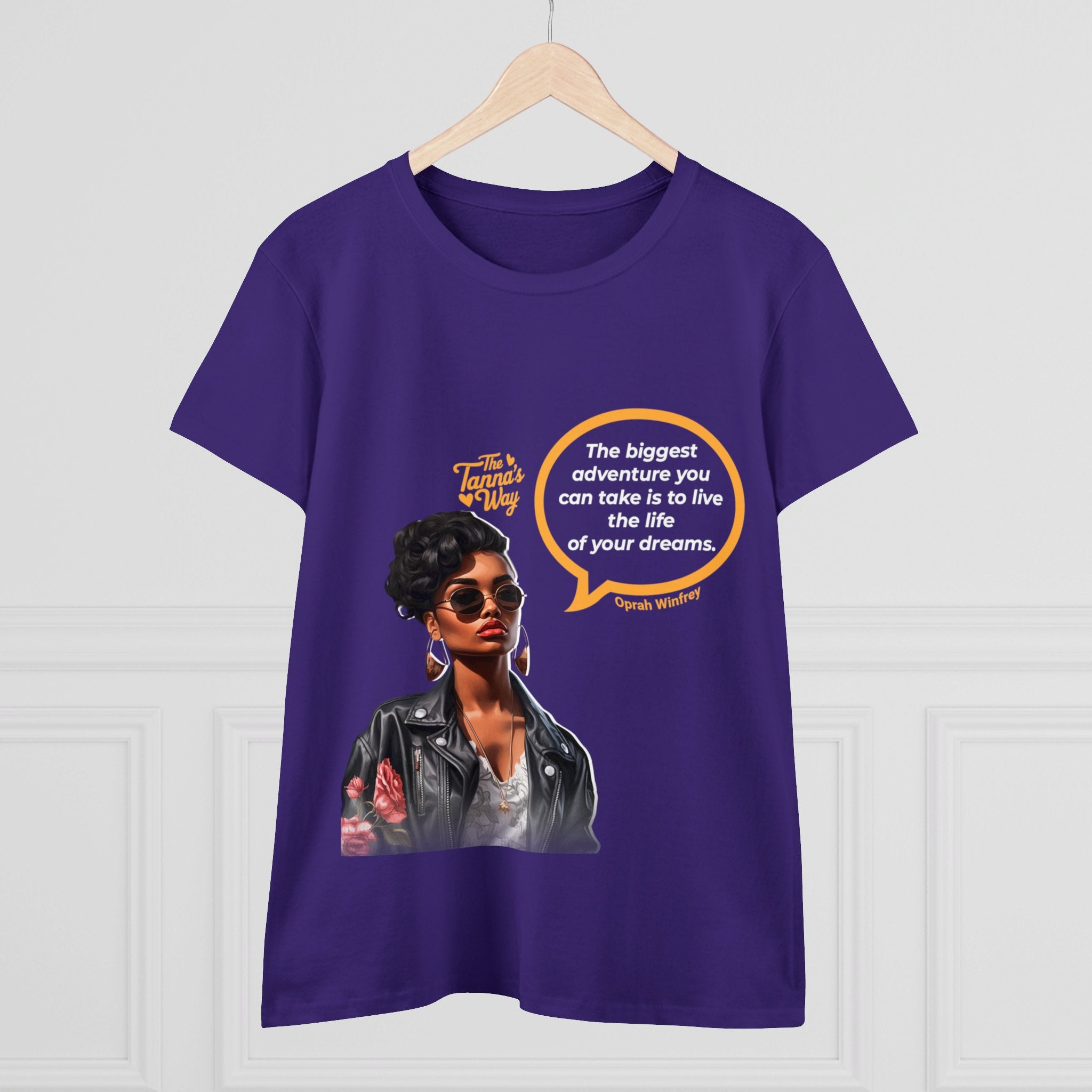 Oprah Winfrey | Women's Midweight Cotton Tee
